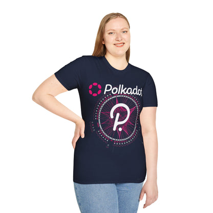 Polkadot (DOT) Dark colors Unisex T-Shirt by cypherpunkgear.com