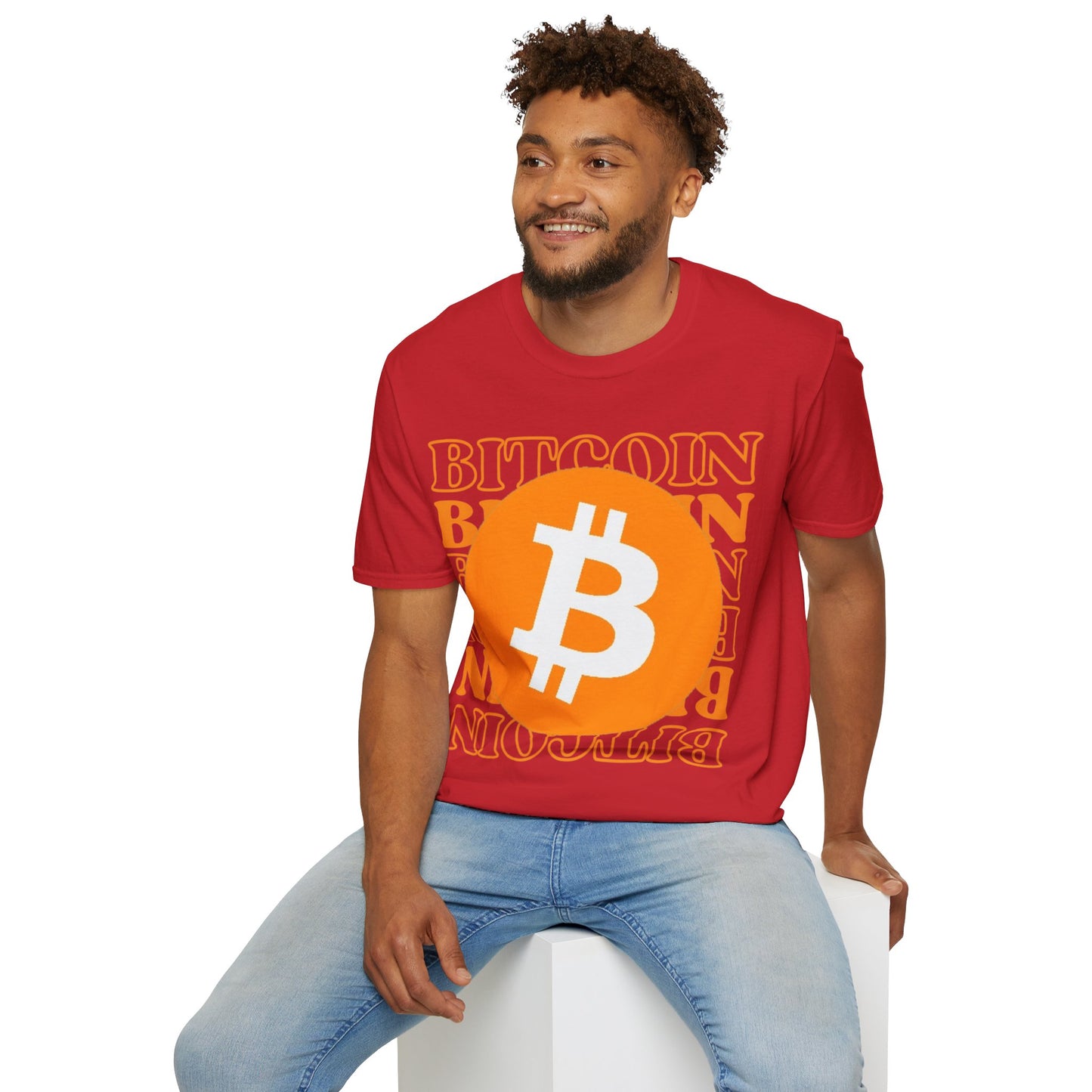 Bitcoin Bitcoin Bitcoin (BTC) LTcolors Unisex T-Shirt by cypherpunkgear