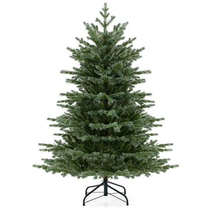 5/6/7 Feet Artificial Christmas Tree with 1426/2116/3156 Lush PVC and 200/300/400 Warm White LED Lights