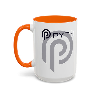 Pyth (PYTH) Accent Mug by cypherpunkgear.com