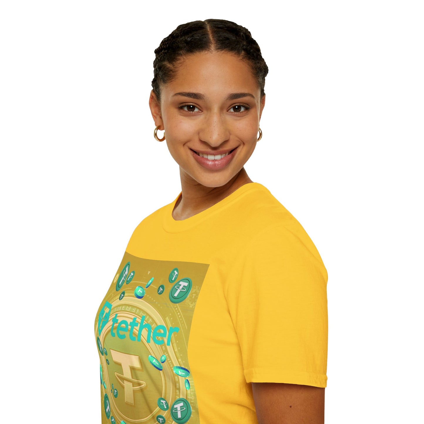Tether LTcolors Unisex T-Shirt by cypherpunkgear.com