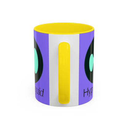 Hyperliquid Black font Light Purple Accent Mug by cypherpunkgear.com
