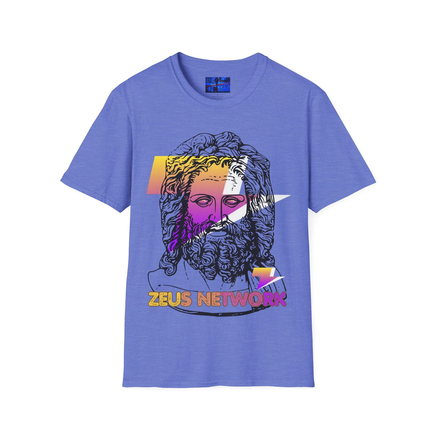 Zeus Network Light colors Unisex T-Shirt by cypherpunkgear.com