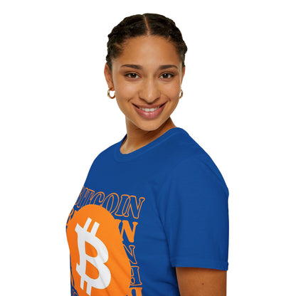 Bitcoin Bitcoin Bitcoin (BTC) Dark colors Unisex T-Shirt by cypherpunkgear.com