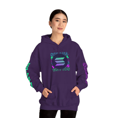 ¡Libertad Solana por cypherpunkgear! Sudadera con capucha unisex Heavy Blend™