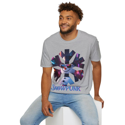 Snowpunk Light colors Unisex T-Shirt by cypherpunkgear.com