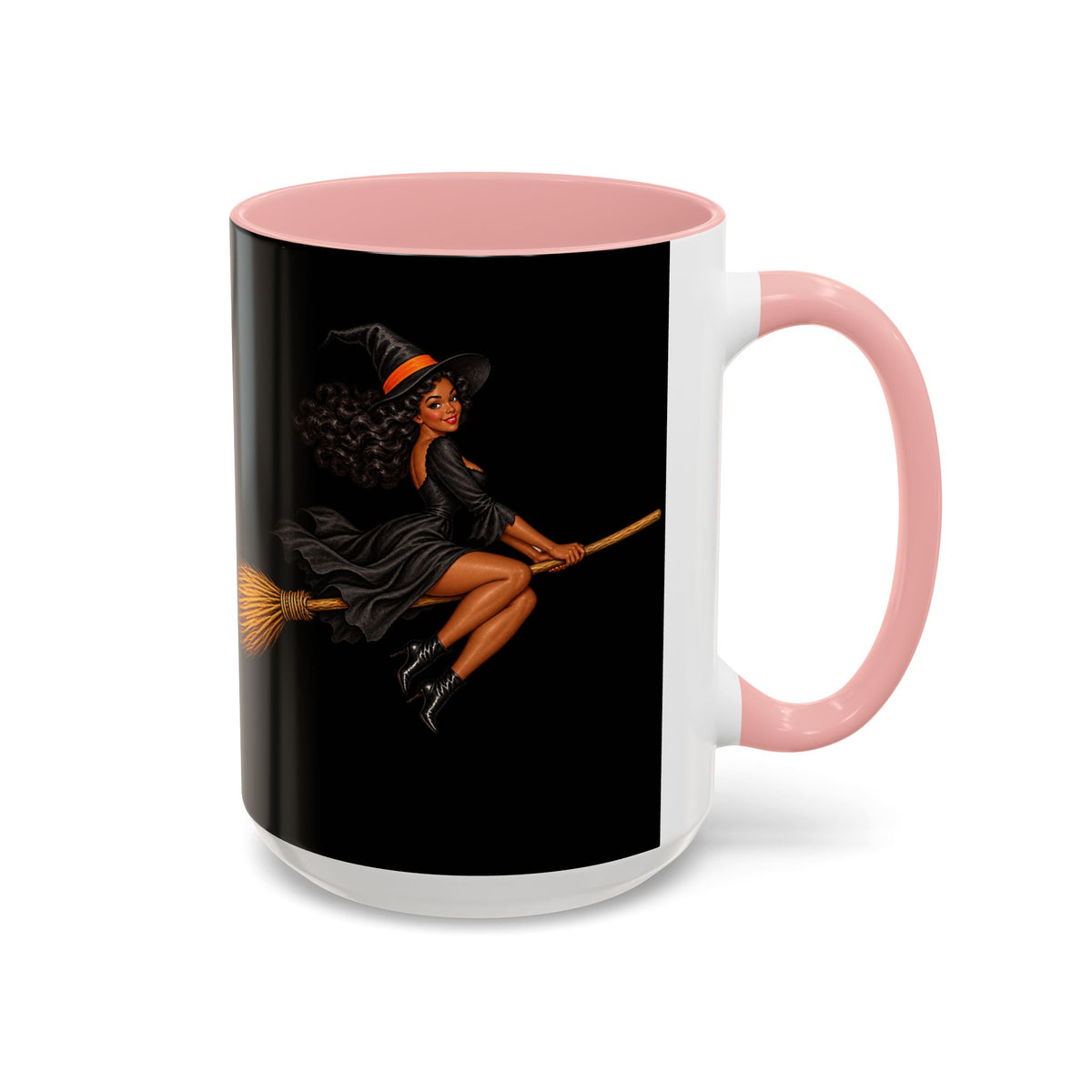 Velvet Vex Black Accent Mug by CreepyCrafts.boo