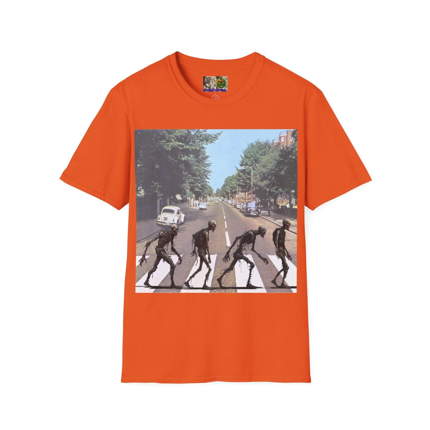 2-sided, Scabby Road Light colors Unisex T-Shirt by CreepyCrafts.boo