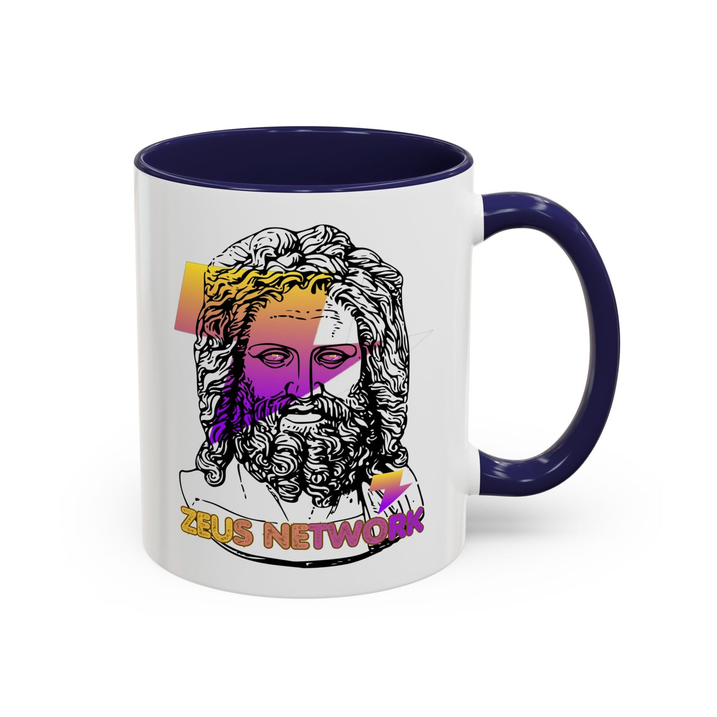 Zeus Network Accent Mug by cypherpunkgear.com