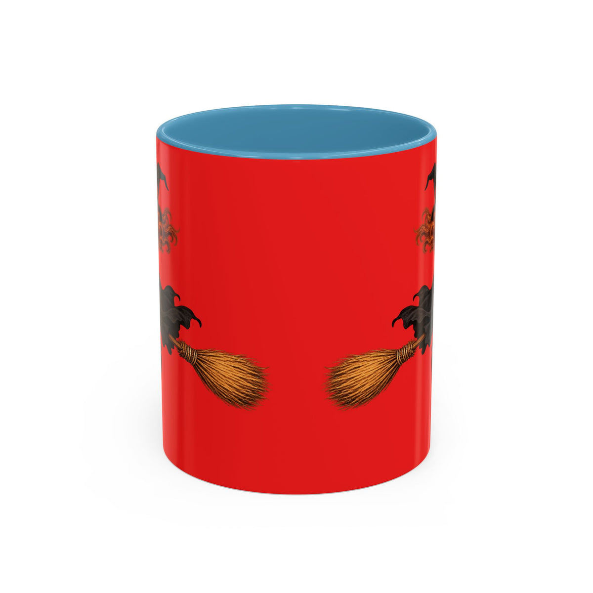 Hazel Hex Red Accent Mug by CreepyCrafts.boo