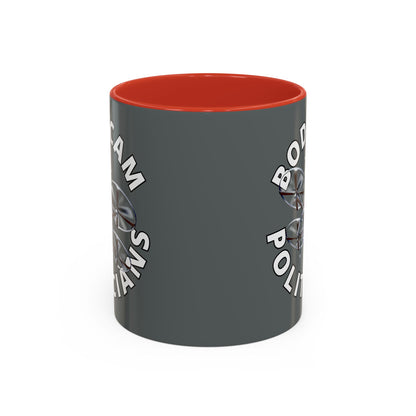 Bodycam the Politicians Drone Grey Accent Mug by cypherpunkgear.com