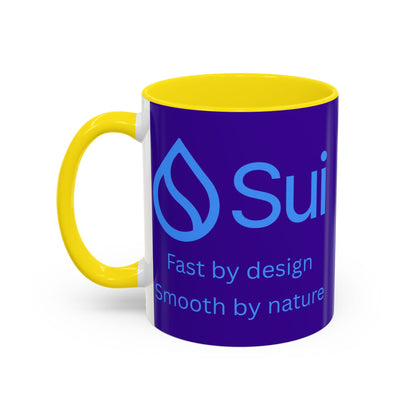 SUI Purple Accent Mug by cypherpunkgear.com