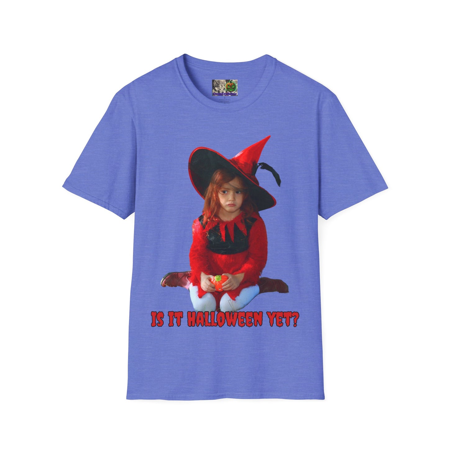 Is it Halloween yet? Light colors Unisex T-Shirt by CreepyCrafts.boo