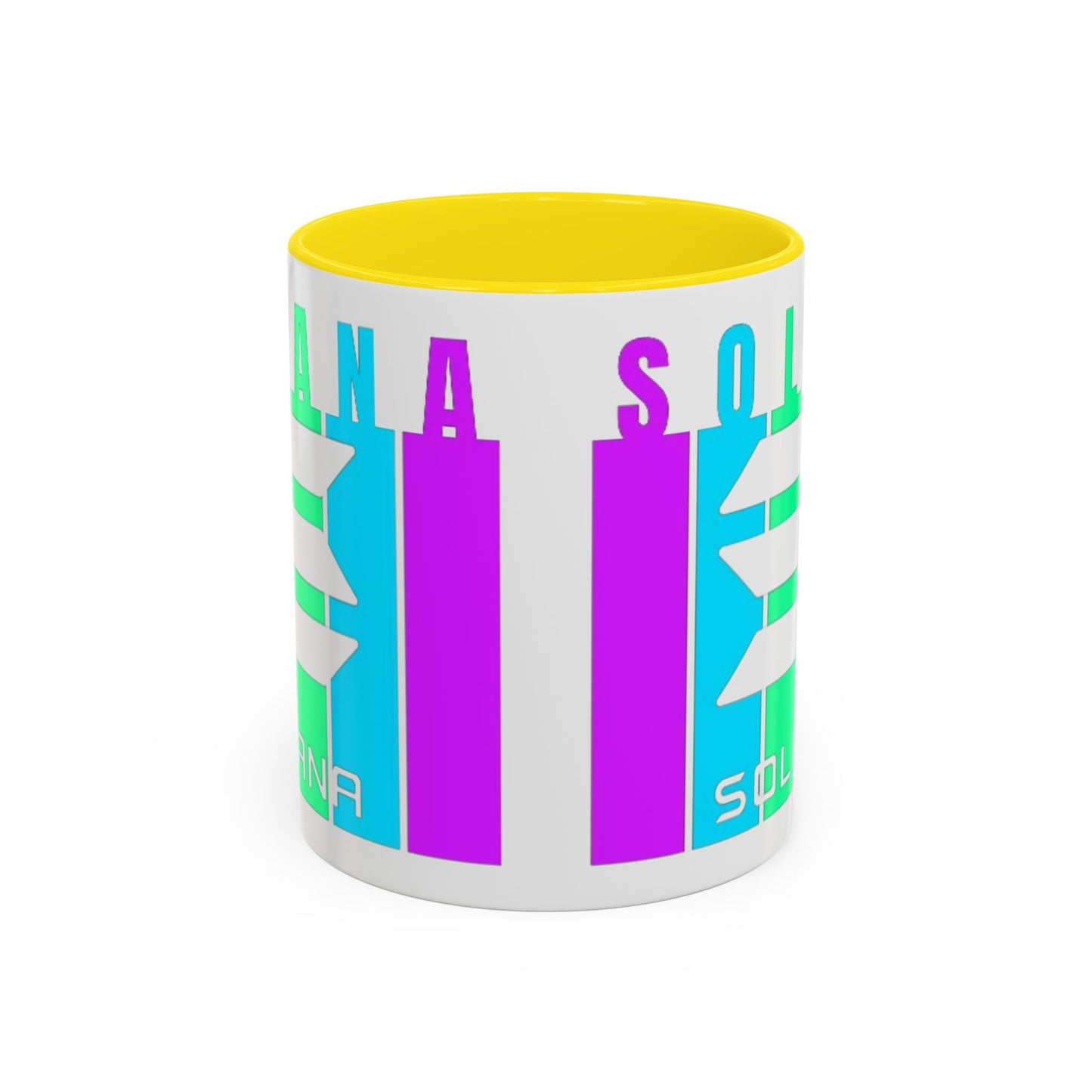 Solana (SOL) Freedom Accent Mug by cypherpunkgear.com