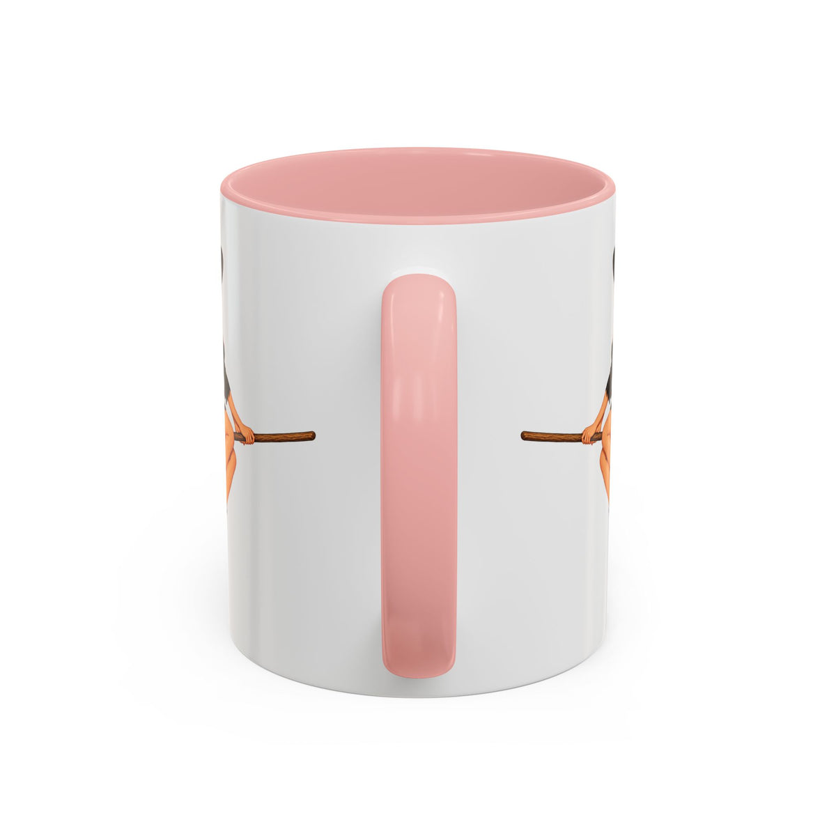 Hazel Hex White Accent Mug by CreepyCrafts.boo