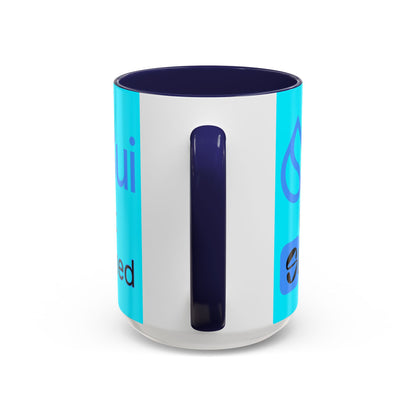 Sui: Get Slushed Light Blue Accent Mug by cypherpunkgear.com