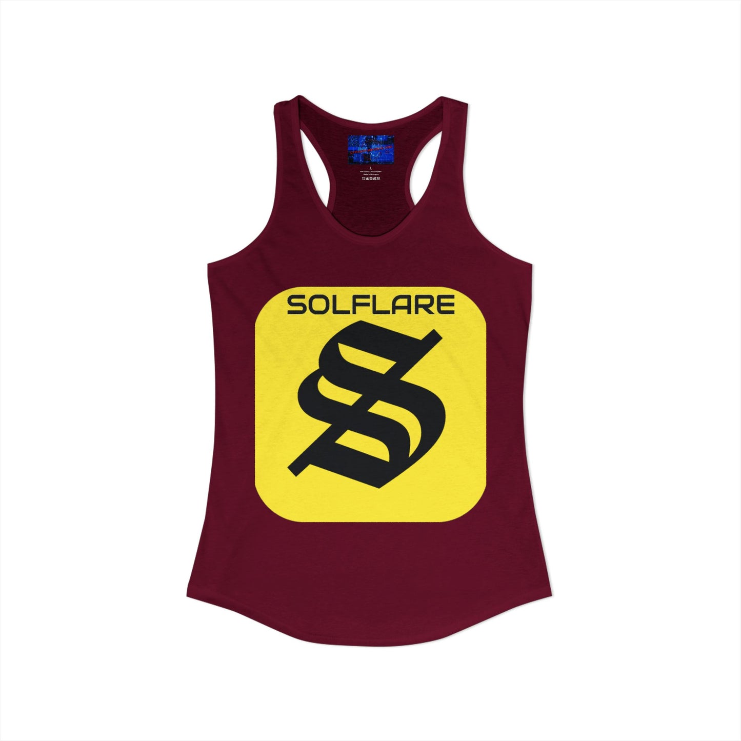 SolflareLogo Women's Racerback Tank Top by cypherpunkgear.com