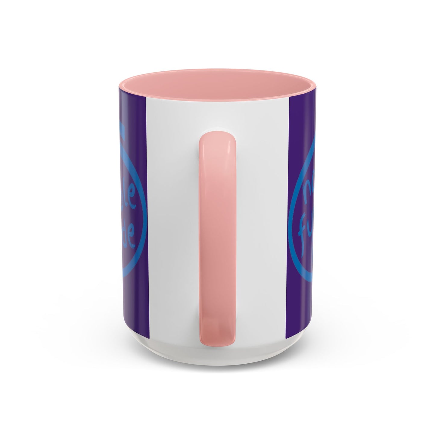 Non-Fungible Inside Purple Accent Mug by cypherpunkgear.com