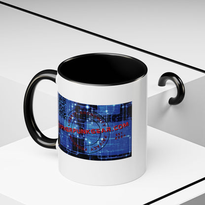 ¡Cypherpunkgear por cypherpunkgear! Taza de café decorativa (11, 15 oz)