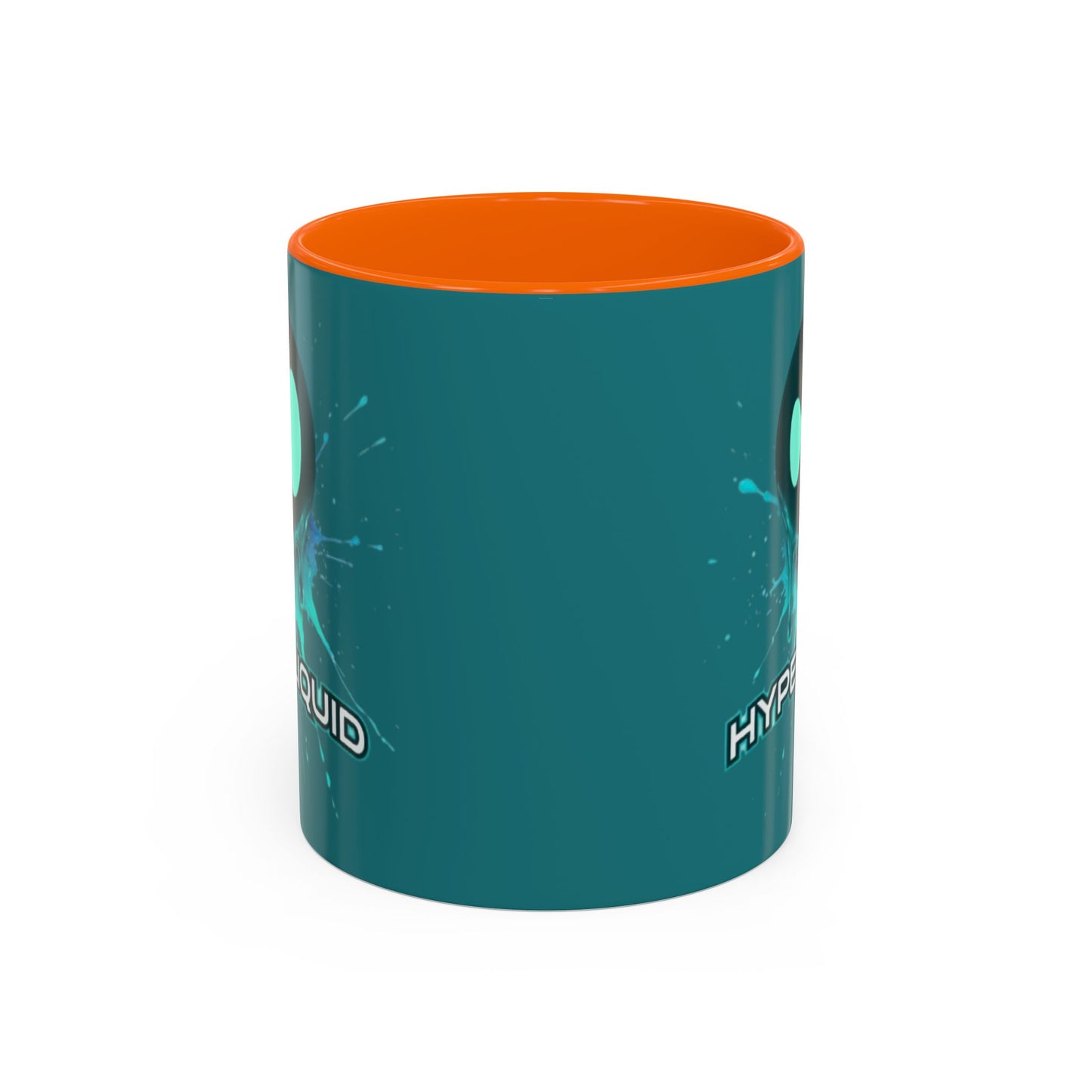 HYPE Drip Hyperliquid Accent Mug by cypherpunkgear.com