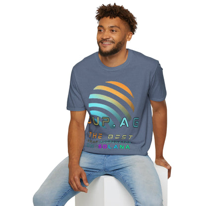 Jupiter (JUP) the best aggregator on Solana Dark colors Unisex T-Shirt by cypherpunkgear.com