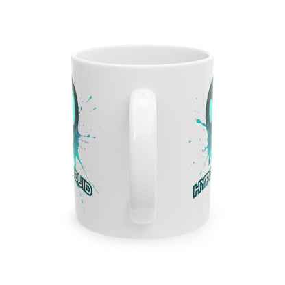 HYPE Drip White Mug by cypherpunkgear.com
