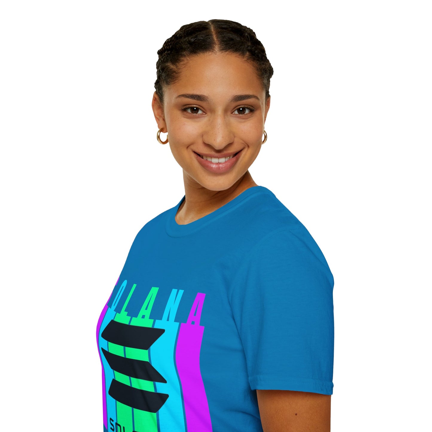 Solana (SOL) Freedom DKcolors Unisex T-Shirt by cypherpunkgear.com
