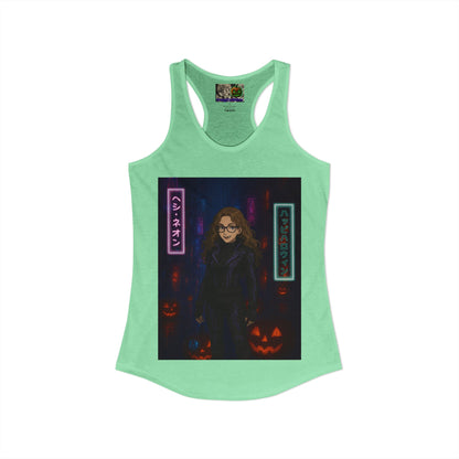 Hethyr Neon Women's Racerback Tank Top by CreepyCrafts.boo