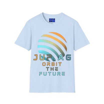 Jupiter (JUP) Orbit the Future Light colors Unisex T-Shirt by cypherpunkgear.com