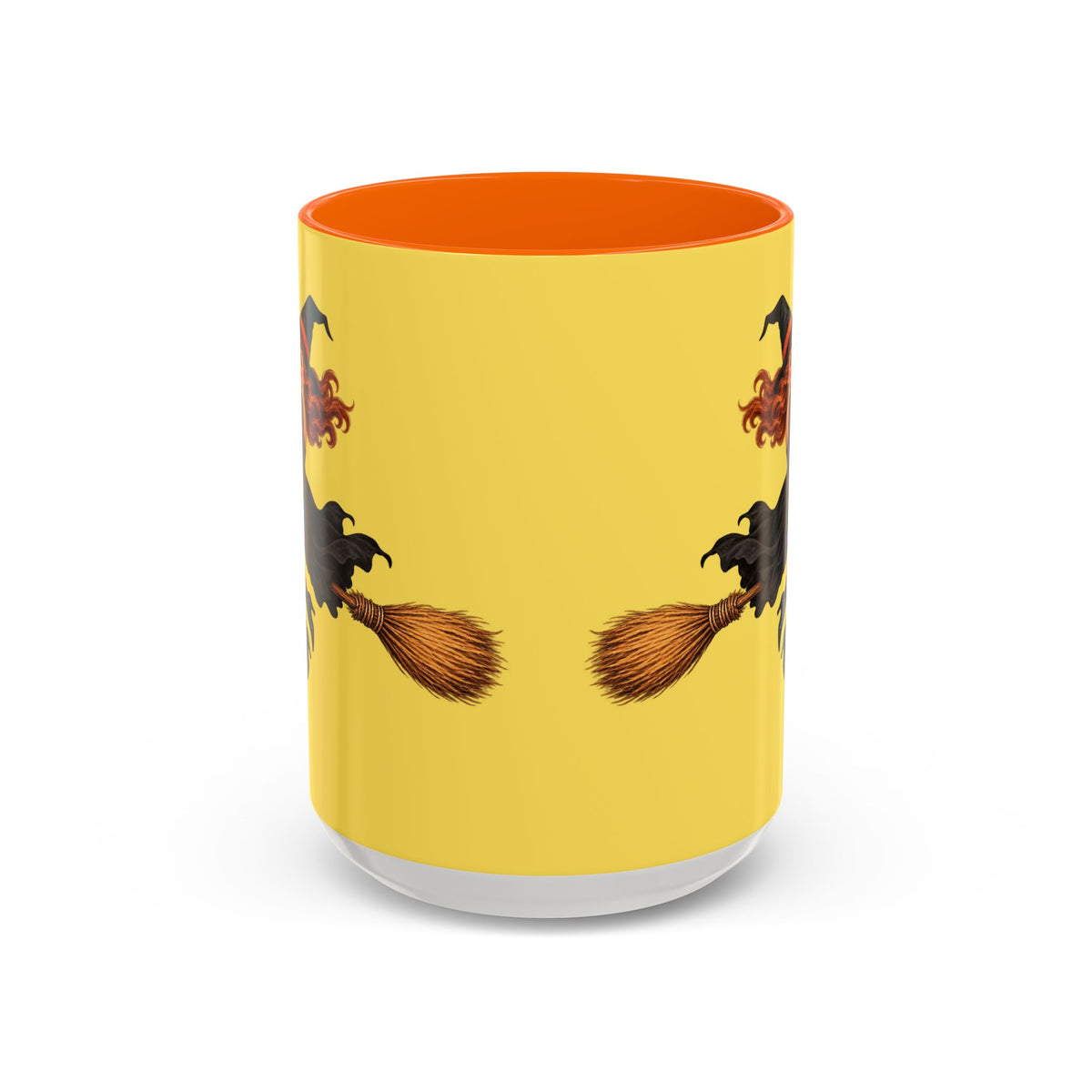 Hazel Hex Yellow Accent Mug by CreepyCrafts.boo