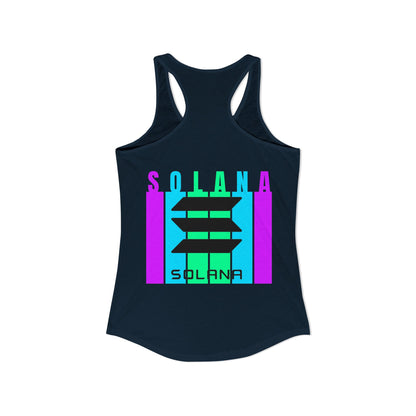 ¡Camiseta sin mangas Solana de 2 caras de cypherpunkgear! Camiseta sin mangas ideal con espalda cruzada para mujer