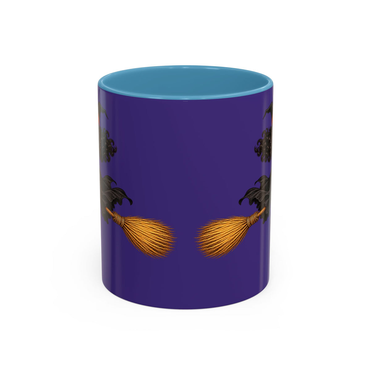 Velvet Vex Purple Accent Mug by CreepyCrafts.boo