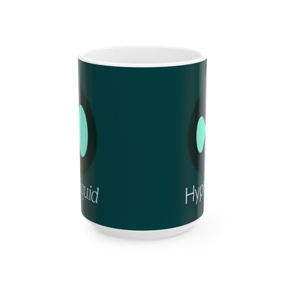Hyperliquid White font Dark Hyperliquid Mug by cypherpunkgear.com