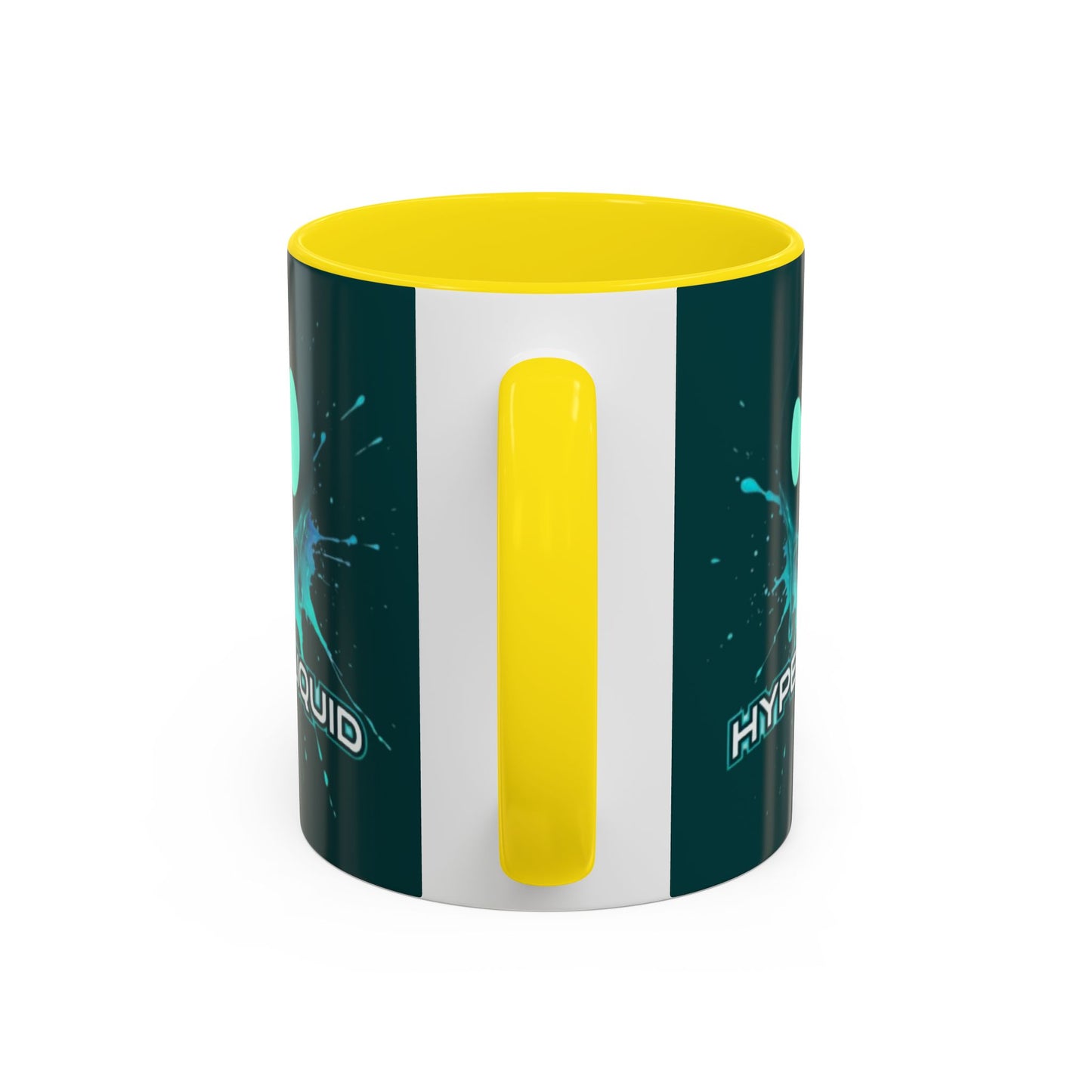 HYPE Drip Dark Hyperliquid Accent Mug by cypherpunkgear.com