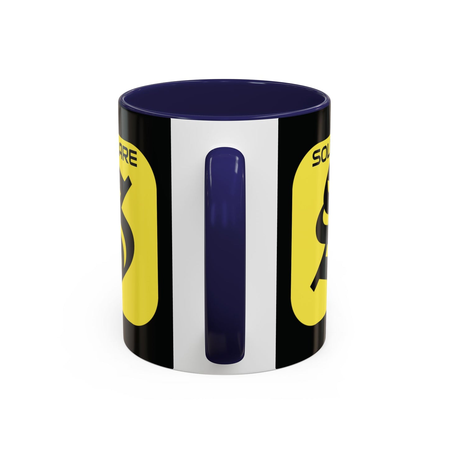 SolflareLogo Black Accent Mug by cypherpunkgear.com