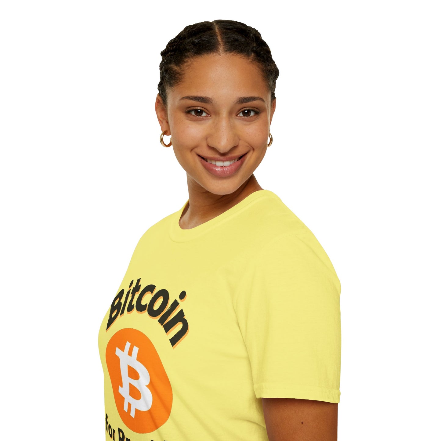 Bitcoin (BTC) for President LTcolors Unisex T-Shirt by cypherpunkgear