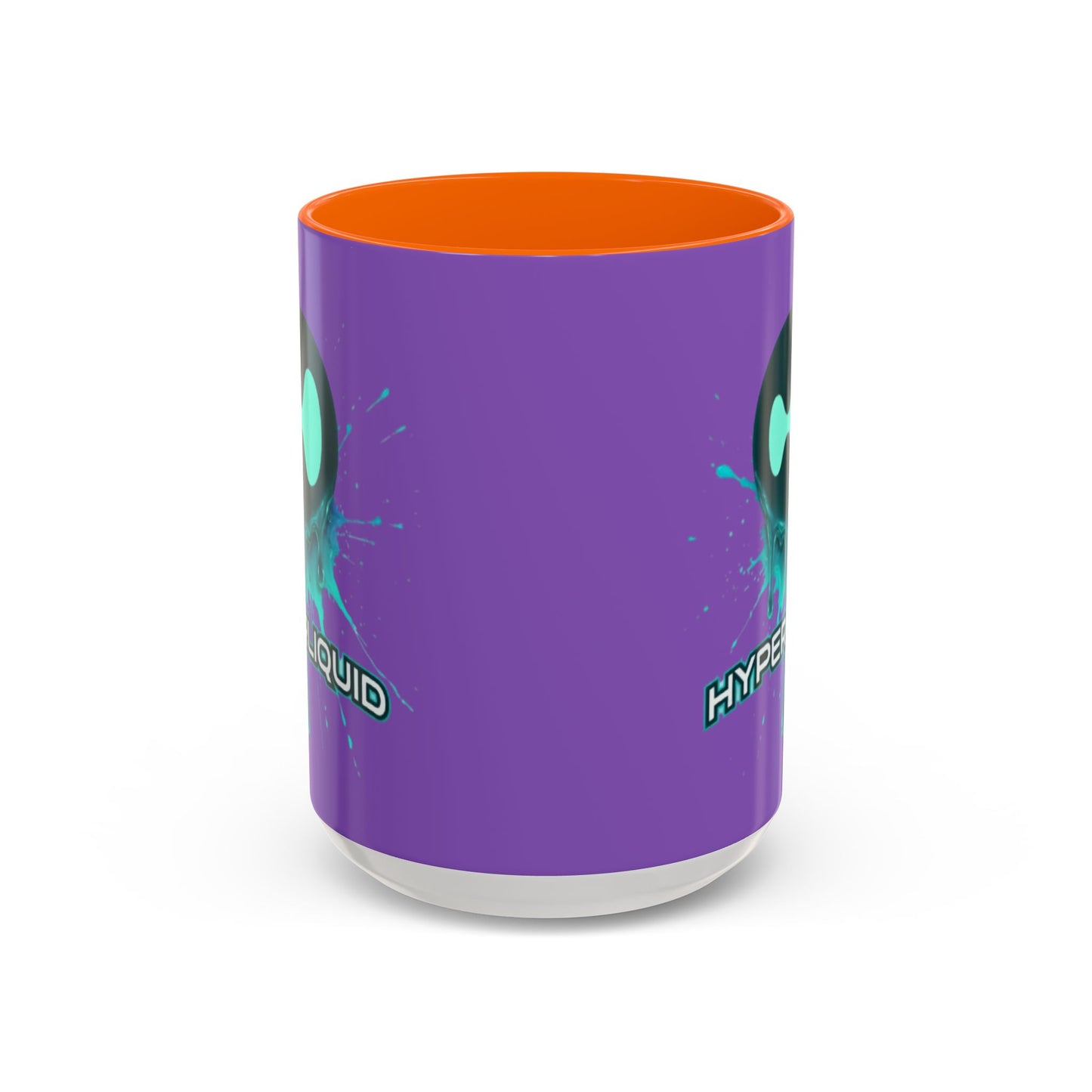 HYPE Drip Light Purple Accent Mug by cypherpunkgear.com