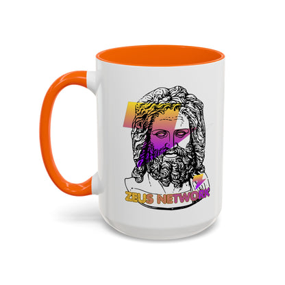 Zeus Network Accent Mug by cypherpunkgear.com