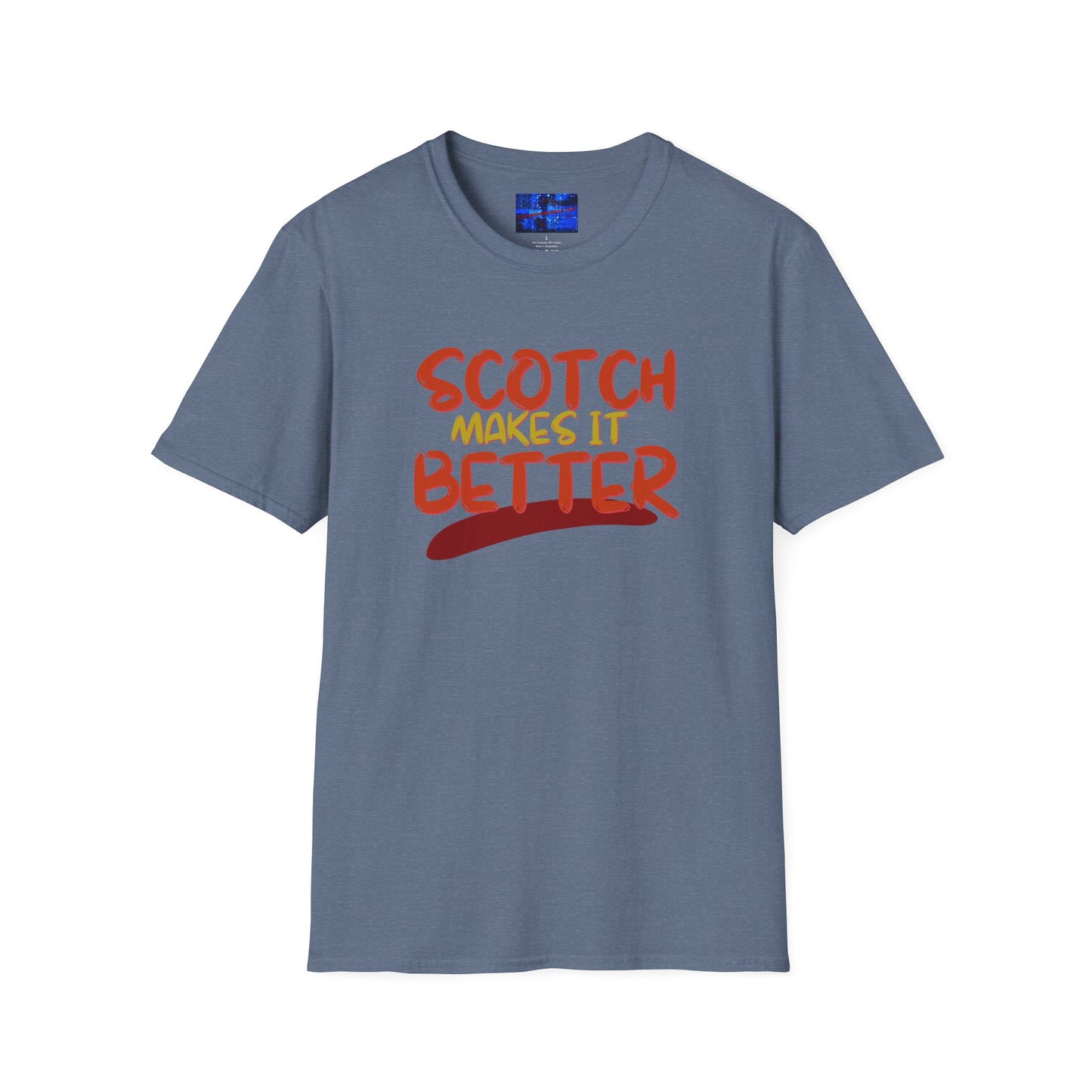Scotch makes it better Dark colors Unisex T-Shirt by cypherpunkgear.com