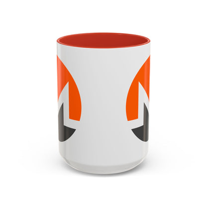 Monero (XMR) White Accent Mug by cypherpunkgear.com