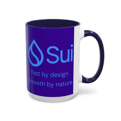 SUI Purple Accent Mug by cypherpunkgear.com