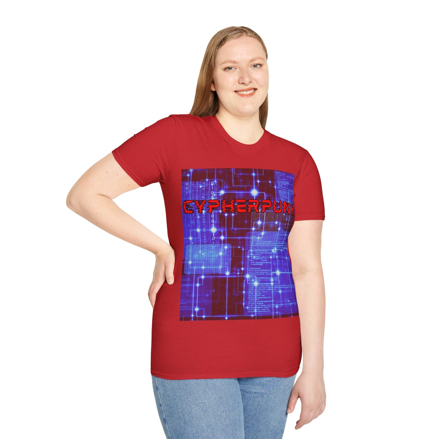 Cypherpunk Light colors Unisex T-Shirt by cypherpunkgear.com