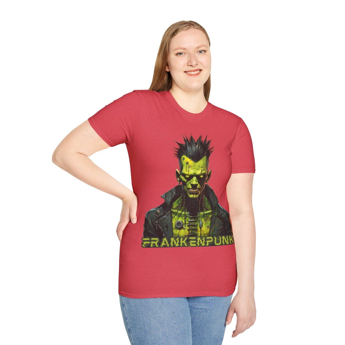 Frankenpunk Light colors Unisex T-Shirt by CreepyCrafts.boo