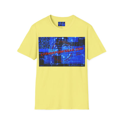 Cypherpunkgear.com logo Light colors Unisex T-Shirt by cypherpunkgear.com
