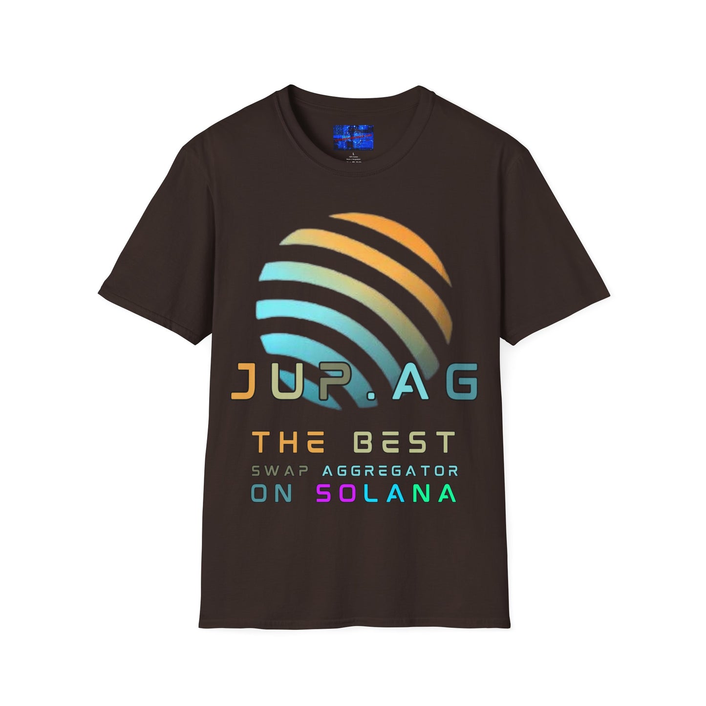 Jupiter (JUP) the best aggregator on Solana Dark colors Unisex T-Shirt by cypherpunkgear.com