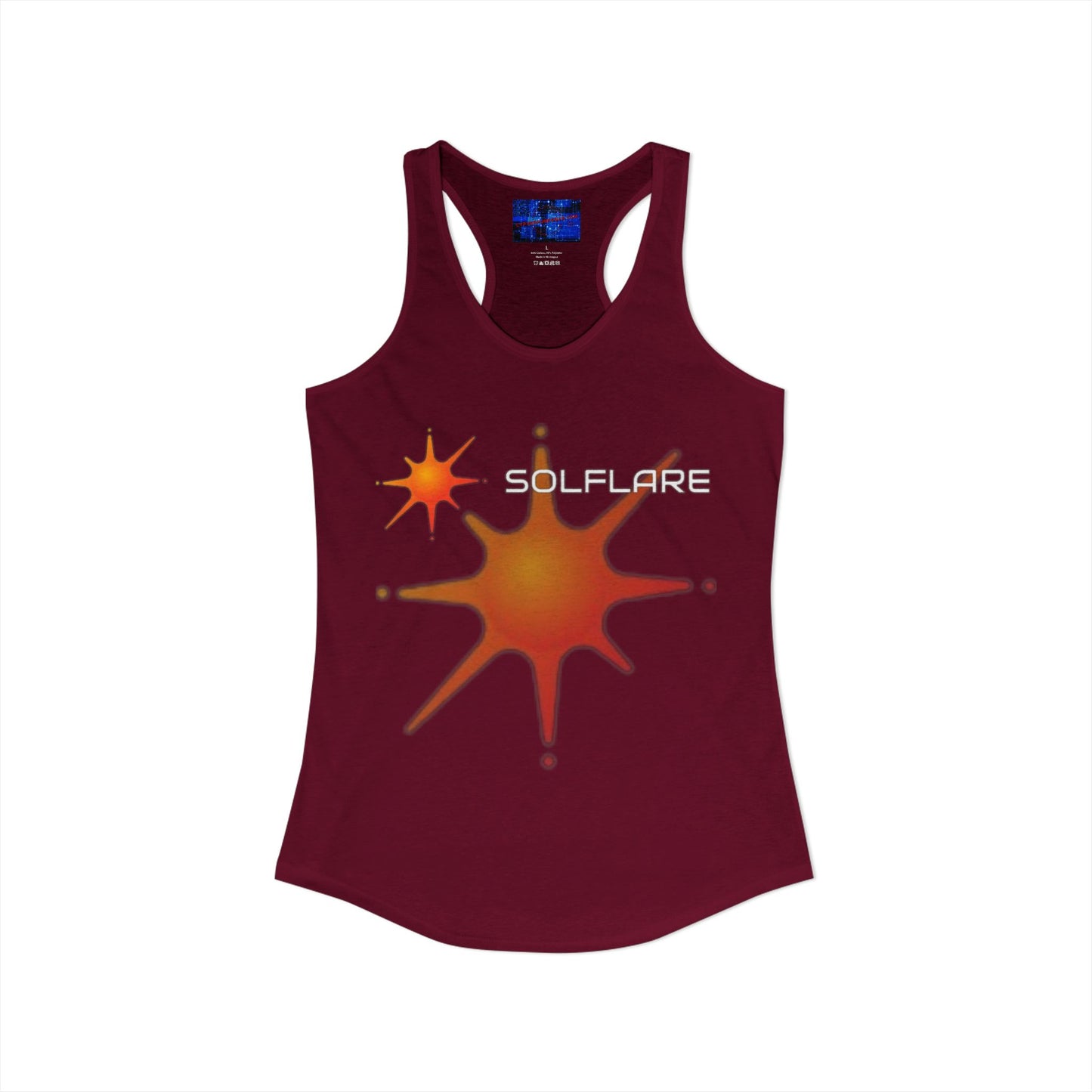 Solflare Women's Racerback Tank Top by cypherpunkgear.com
