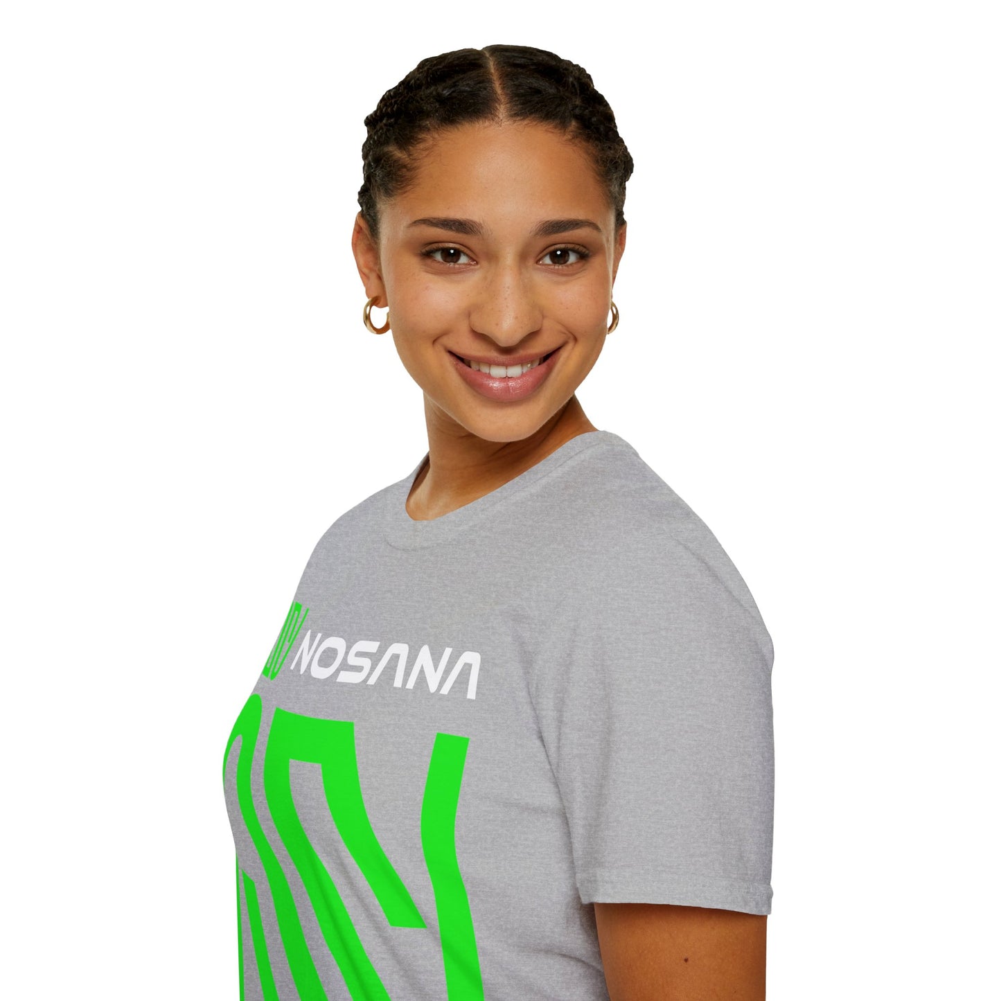 Nosana (NOS) Light colors Unisex T-Shirt by cypherpunkgear.com