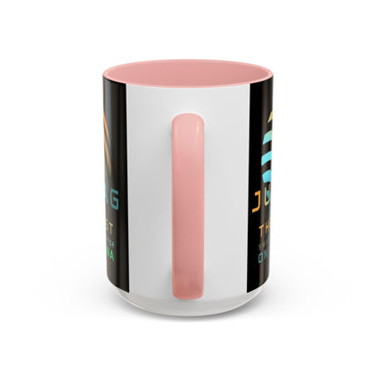 Jupiter (JUP) the best aggregator on Solana Black Accent Mug by cypherpunkgear.com