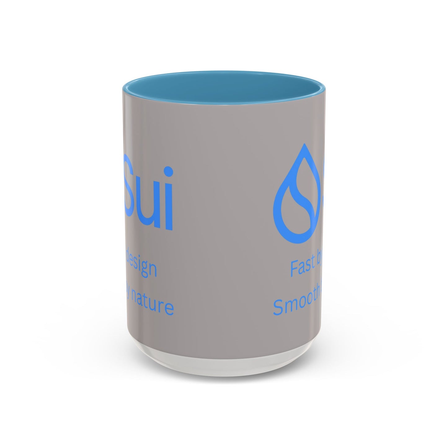 SUI Grey Accent Mug by cypherpunkgear.com