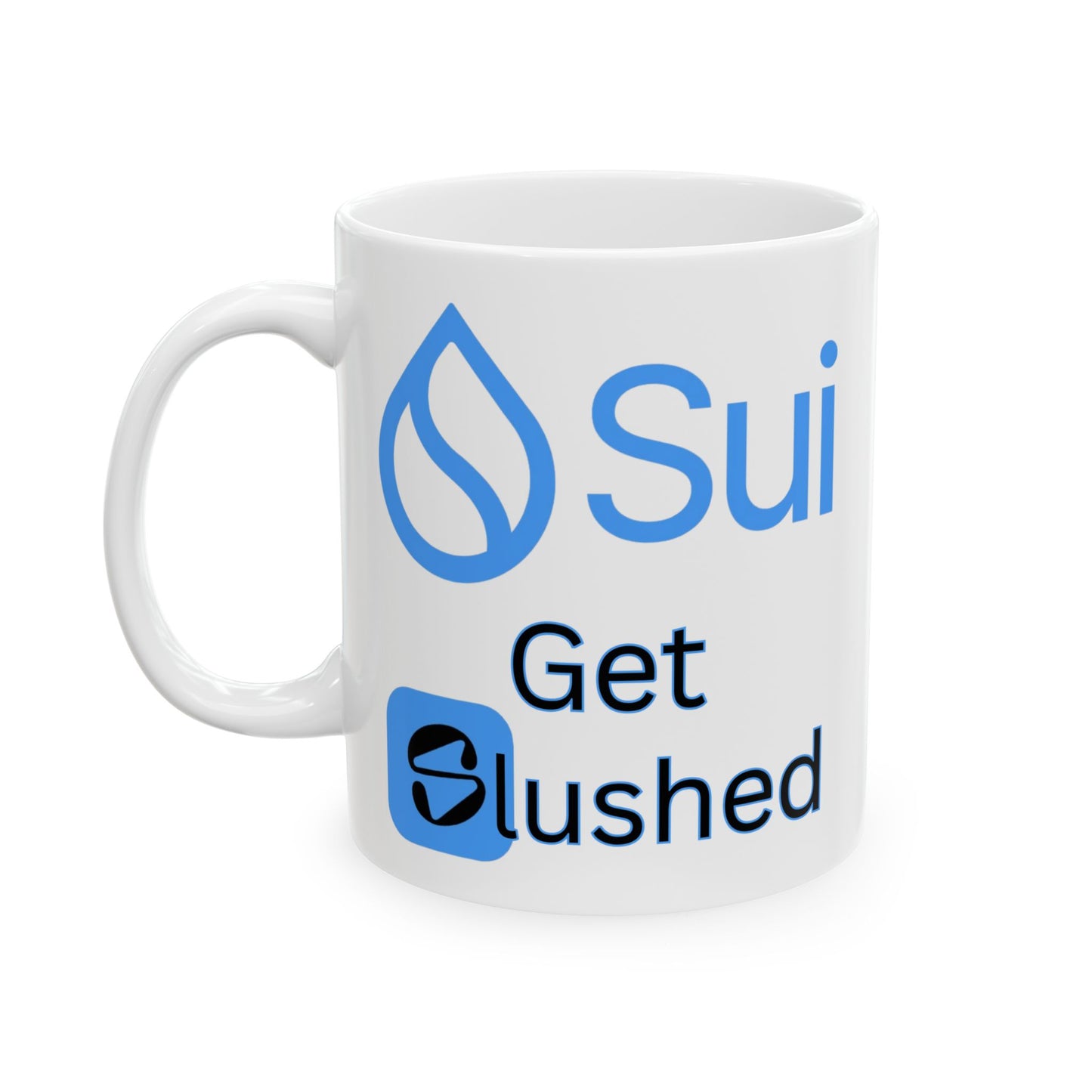 Sui: Get Slushed White Mug by cypherpunkgear.com